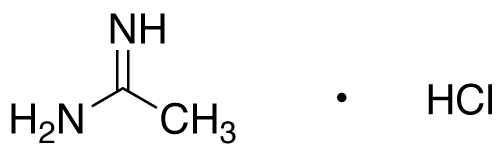 Chemical structure of Acetamidine Hydrochloride