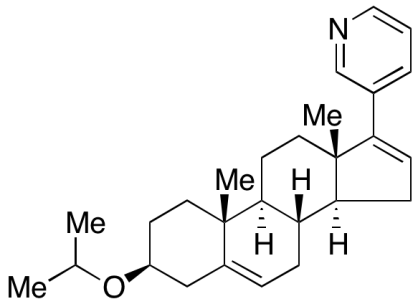 Chemical structure of Abiraterone Isopropyl Ether