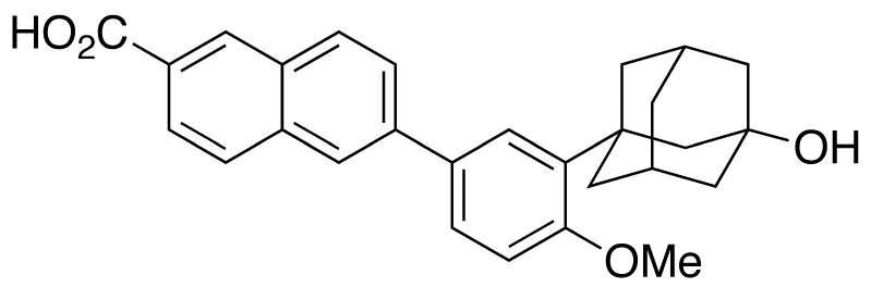 Chemical structure of Hydroxy Adapalene