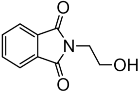 Chemical structure of 2-(2-Hydroxyethyl)isoindoline-1,3-dione