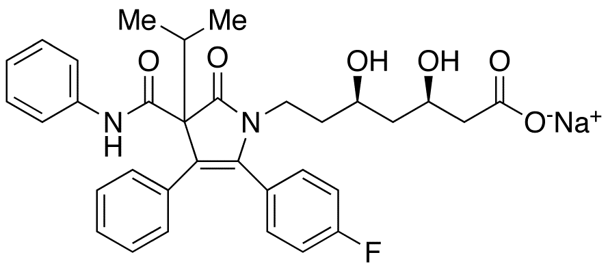 Chemical structure of Atorvastatin Pyrrolidone Analog
