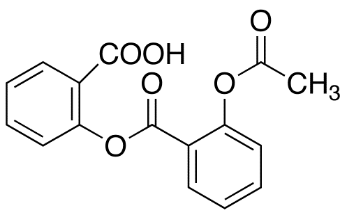 Chemical structure of Acetylsalicylsalicylic Acid