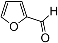 Chemical structure of Furfural
