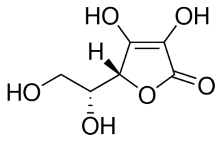Chemical structure of Erythorbic Acid