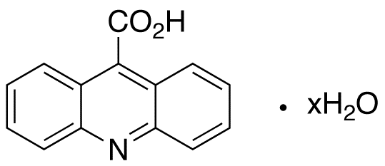 Chemical structure of 9-Acridinecarboxylic Acid Hydrate