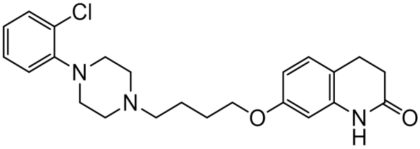 Chemical structure of Deschloroaripiprazole