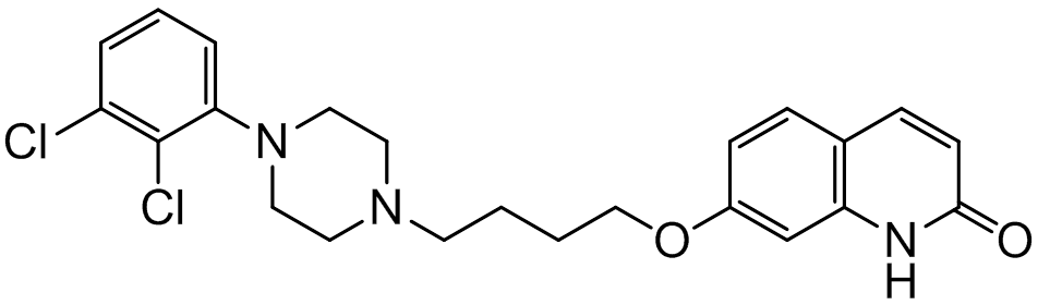 Chemical structure of Dehydro Aripiprazole