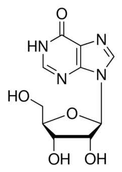 Chemical structure of Inosine