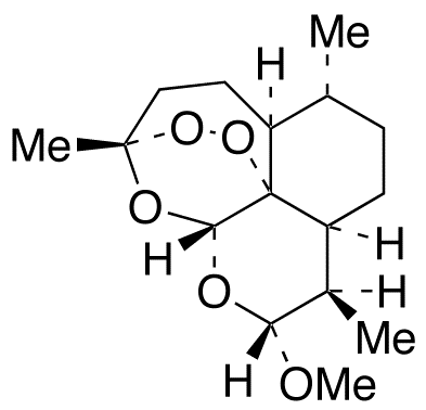 Chemical structure of α-Artemether
