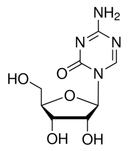 Chemical structure of Azacitidine