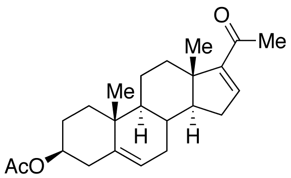 Chemical structure of Pregnenolone-16-ene Acetate