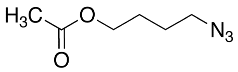 Chemical structure of 4-Azidobutanol 1-Acetate