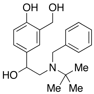 Chemical structure of N-Benzyl Albuterol