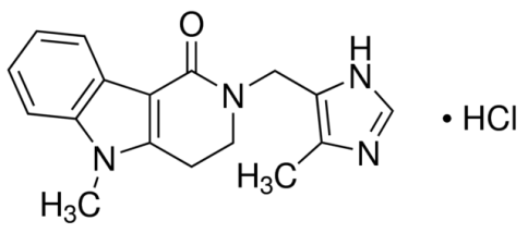 Chemical structure of Alosetron Hydrochloride