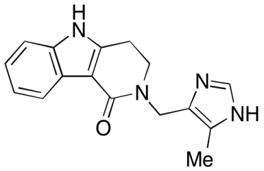 Chemical structure of N-Desmethyl Alosetron