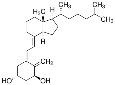 Chemical structure of Alfacalcidol