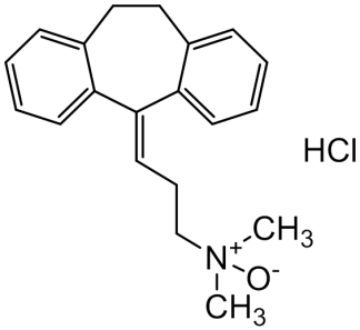 Chemical structure of Amitriptyline N-Oxide Hydrochloride