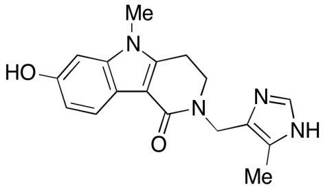Chemical structure of 7-Hydroxy Alosetron
