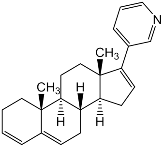 Chemical structure of Anhydro Abiraterone