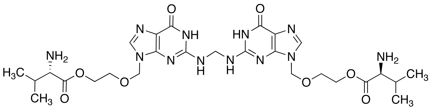Chemical structure of Bis Valacyclovir