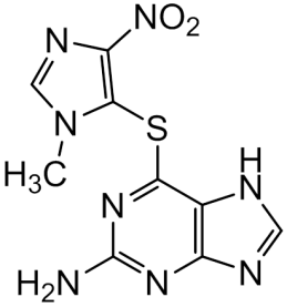 Chemical structure of Thiamiprine