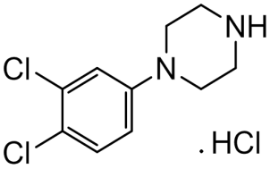 Chemical structure of 1-(3,4-Dichlorophenyl)piperazine Hydrochloride