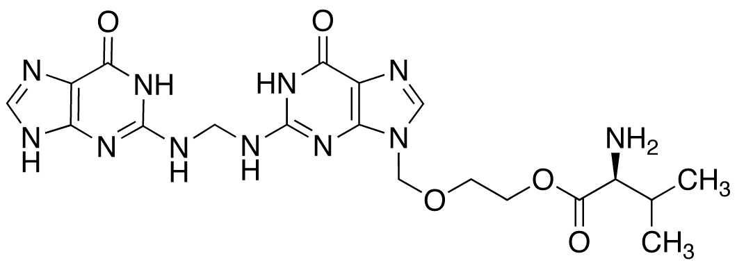 Chemical structure of Guaninyl Valacyclovir