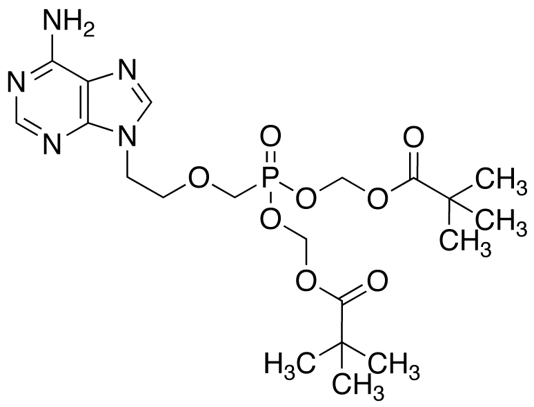 Chemical structure of Adefovir Dipivoxil