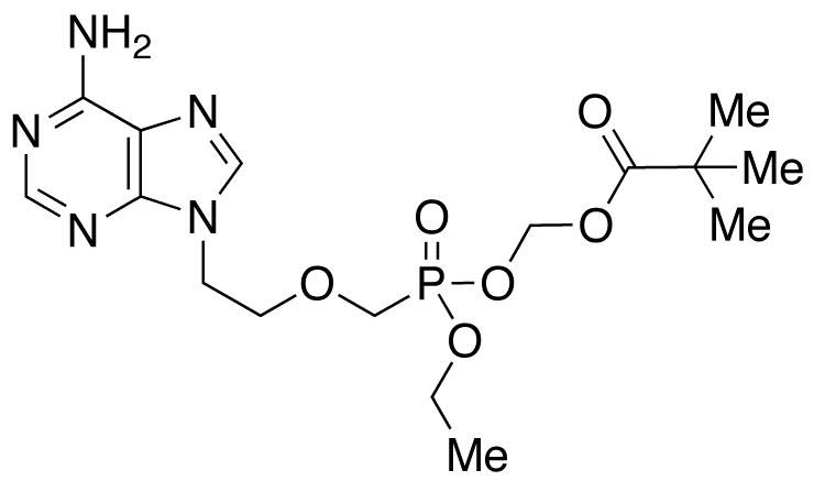 Chemical structure of Mono-POM Ethyl Adefovir